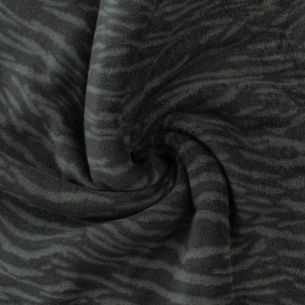 Fleece Print - OUTBACK - 064 - Charcoal