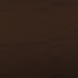 Solid CLICHY Matte satin - Chocolate