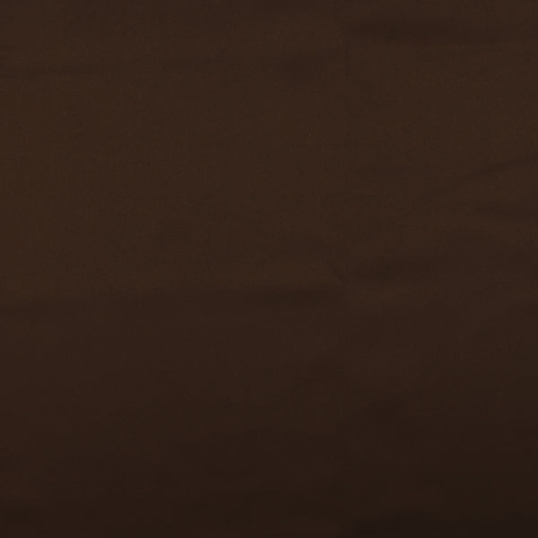 Solid CLICHY Matte satin - Chocolate