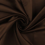 Solid CLICHY Matte satin - Chocolate