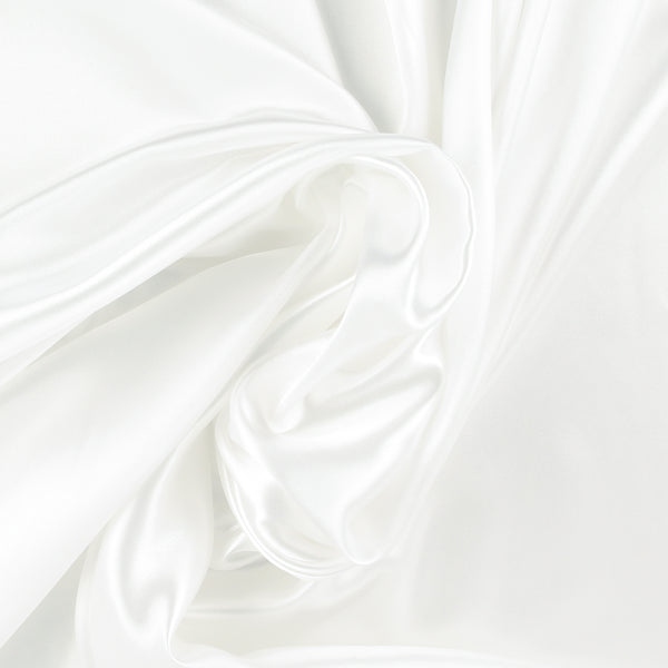 Satin Solid for Halloween costum - 005 - White