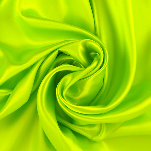 Satin uni pour costume d&#039;Halloween - 007 - Lime
