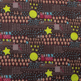 Grande largeur Flanellette imprimée - 001 - Aubergine