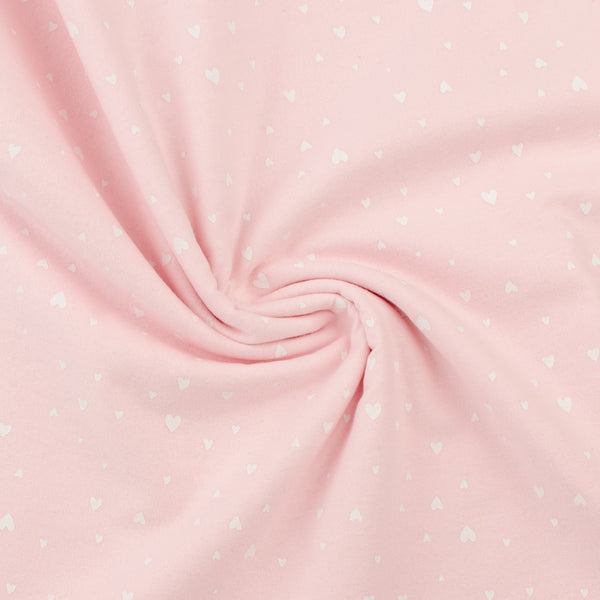 Wide Width Printed Flannel - 003 - Pink