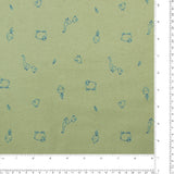 Wide Width Printed Flannel - 005 - Sage
