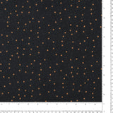 Wide Width Printed Flannel - JULIANA - 011 - Midnight