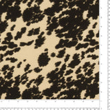 Wide Width Printed Flannel - JULIANA - 024 - Cream