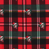 Wide Width Printed Flannel - JULIANA - 038 - Green