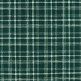 Wide Width Printed Flannel - JULIANA - 039 - Teal