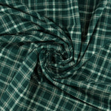 Wide Width Printed Flannel - JULIANA - 039 - Teal