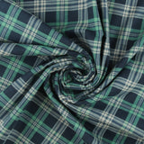 Wide Width Printed Flannel - JULIANA - 043 - Aqua