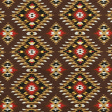 Flanellette Imprimée - <CHARLIE>  - 115 - Chocolat