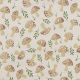 Flanellette Imprimée - <CHARLIE>  - 124 - Crème