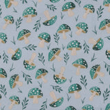 Flanellette Imprimée - <CHARLIE>  - 125 - Bleu Ciel