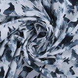 Printed Flannelette - CHARLIE - 126 - Stone Blue