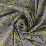 Flanellette Imprimée - <CHARLIE>  - 133 - Granit