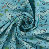 Flanellette Imprimée - <CHARLIE>  - 134 - Sarceille Pâle