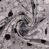 Flanellette Imprimée - <CHARLIE>  - 135 - Argent