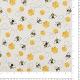 Flanellette Imprimée - <CHARLIE>  - 138 - Blanc