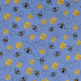 Flanellette Imprimée - <CHARLIE>  - 139 - Bleu