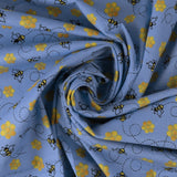 Flanellette Imprimée - <CHARLIE>  - 139 - Bleu