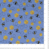 Flanellette Imprimée - <CHARLIE>  - 139 - Bleu