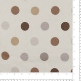 Printed Flannelette - CHARLIE - 142 - Natural