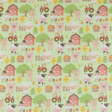 Printed Flannelette - CHARLIE - 161 - Mint