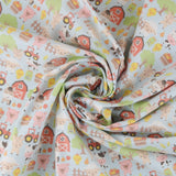 Printed Flannelette - CHARLIE - 162 - Sky