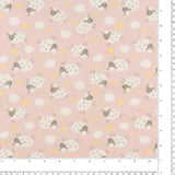 Printed Flannelette - CHARLIE - 163 - Blush