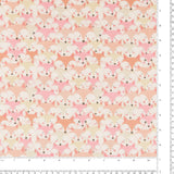 Printed Flannelette - CHARLIE - 170 - Blush