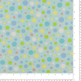 Printed Flannelette - CHARLIE - 176 - Blue