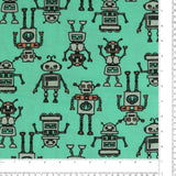 Printed Flannelette - CHARLIE - 192 - Aqua
