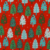 Printed Flannelette - CHARLIE - 208 - Red