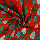 Printed Flannelette - CHARLIE - 208 - Red