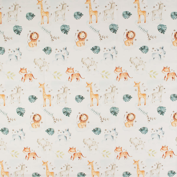 Printed Cotton - Kidz Print - 003 - White