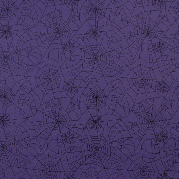 Printed Cotton - Spooky Nights - 004 - Purple