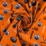 Oilers D'Edmonton Coton imprimé LNH 5 - Orange