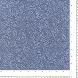Muted Paisley Blender - 005 - Denim