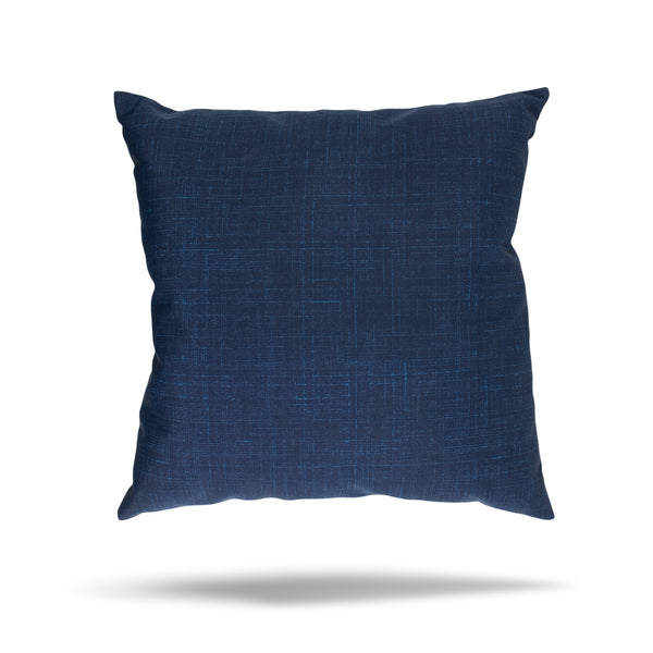 Decorative Outdoor Cushion - Texture - Navy - 18 x 18''