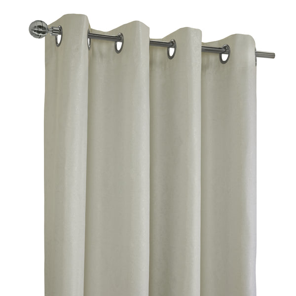 Grommet curtain panel - Lima - Offwhite - 52 x 95&#039;&#039;