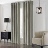 Grommet curtain panel - Taylor - Light Grey - 52 x 63&#039;&#039;