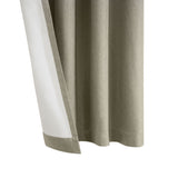 Grommet curtain panel - Taylor - Light Grey - 52 x 84&#039;&#039;