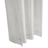 Hidden Tab curtain panel - Clara - White - 52 x 84''