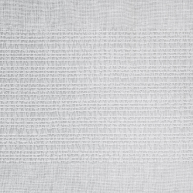 Rideau à  Ganses Cachées - Clara - Blanc - 52 x 84 po