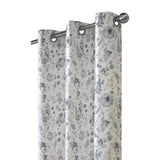 Grommet curtain panel - Beatrice - Silver