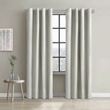 Grommet curtain panel - Dakota - White - 52 x 63&#039;&#039;