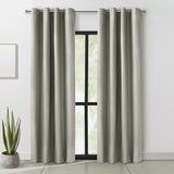 Grommet curtain panel - Dakota - Light Grey - 52 x 63&#039;&#039;