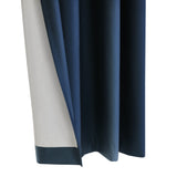 Grommet curtain panel - Dakota - Navy - 52 x 63&#039;&#039;