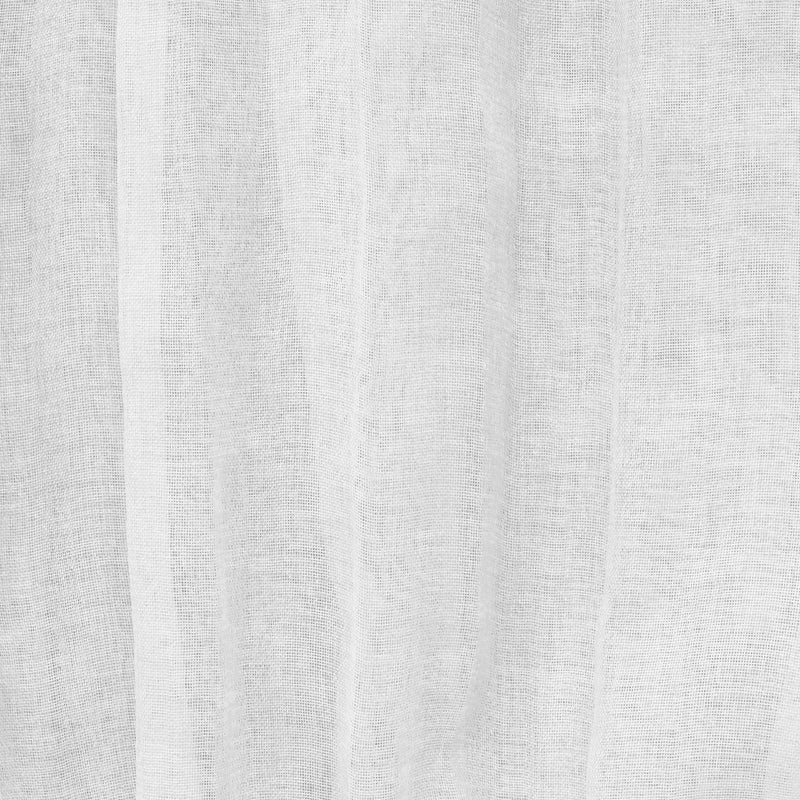 Hidden Tab curtain panel - Lexi - White - 52 x 84''